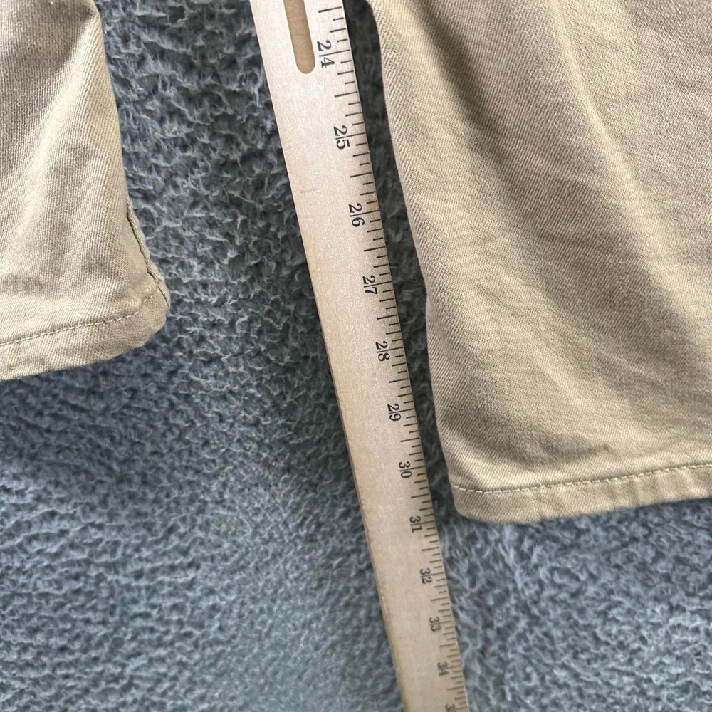 Wonder Nation Jeans Boys 16 Brown Cotton Denim Straight‎ Slim Workwear Stretch